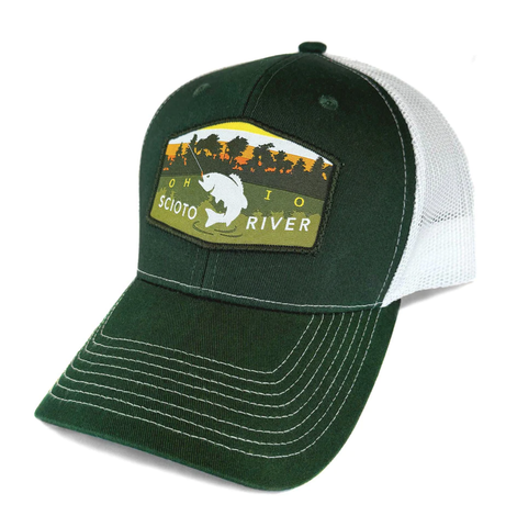 Scioto River Fish Trucker Hat