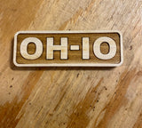 Ohio Wood Magnet (Various Styles)
