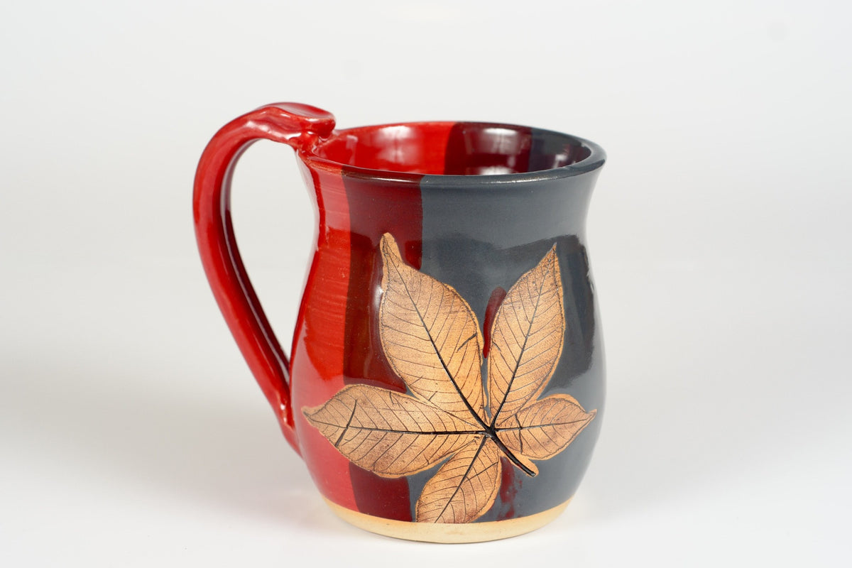  Palm City Products Ohio State Shape - 11 oz Ceramic Coffee Mug  with Ohio State Flag