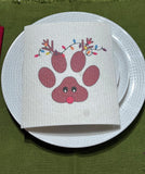 Holiday Themed Swedish Dishcloth