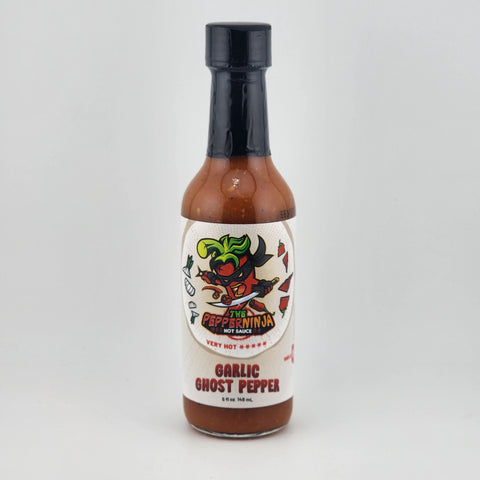 Garlic Ghost Pepper Hot Sauce