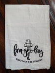 Holiday Themed Tea Towel