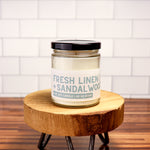 Soy Wax Scented Glass Jar Candle 8 oz