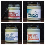 Soy Wax Scented Glass Jar Candle 8 oz