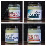 Soy Wax Scented Glass Jar Candle 8 oz
