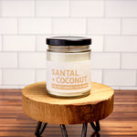 Soy Wax Scented Glass Jar Candle 8 oz
