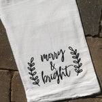 Holiday Themed Tea Towel