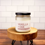 Soy Wax Scented Glass Jar Candle 8 oz