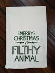 Holiday Themed Tea Towel