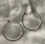 Silver or Gold Hoop Earrings