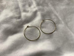 Silver or Gold Hoop Earrings