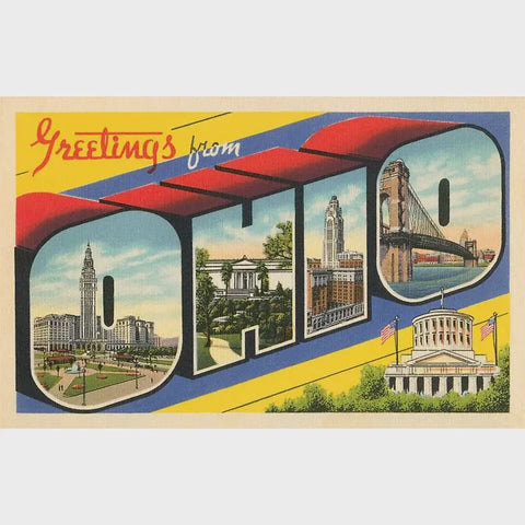 Magnet Greetings from Ohio