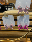 Barbie Dream Polymer Clay Drop Earrings