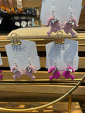 Barbie Dream Polymer Clay Drop Earrings