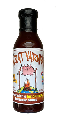 Lem's Meat Varnish BBQ Sauce - Hot