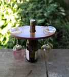 Wood In-Lay Wine Caddy - Celebrate Local, Shop The Best of Ohio