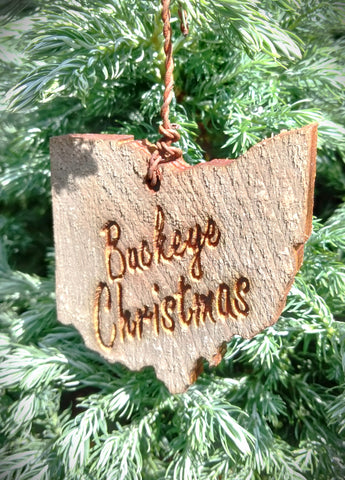 Buckeye Christmas Vintage Ornament