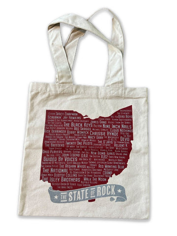 State of Rock OHIO Tote Bag