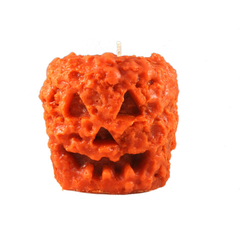 Jack-o-Lantern Grubby Candle