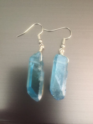 Silver Semi Precious Stone Earrings - Celebrate Local, Shop The Best of Ohio