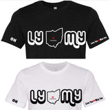 LYMY Heart Ohio T-Shirt