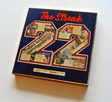 The Streak -Cleveland Indians Wood Print 8x8 - Celebrate Local, Shop The Best of Ohio