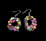 Fun Fruit Dangle Earrings