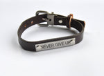 Leather Bracelet with Inspiration Tag - Celebrate Local, Shop The Best of Ohio