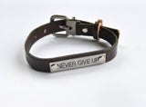 Leather Bracelet with Inspiration Tag - Celebrate Local, Shop The Best of Ohio