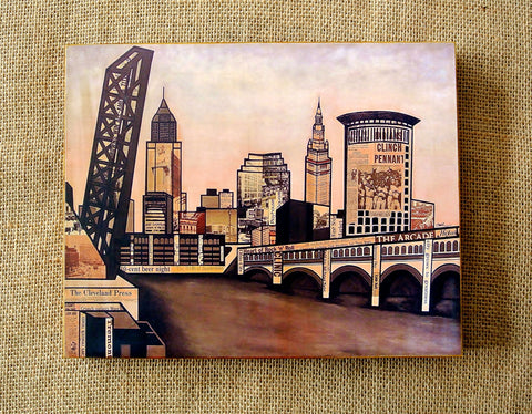 Cleveland Rust Belt Print 8x10 - Celebrate Local, Shop The Best of Ohio