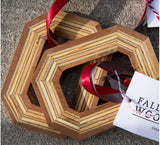 Block O Carved Cherry Wood Ornament - Officially Licensed by The Ohio State University - Celebrate Local, Shop The Best of Ohio