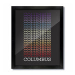 Columbus Rainbow Print - Celebrate Local, Shop The Best of Ohio