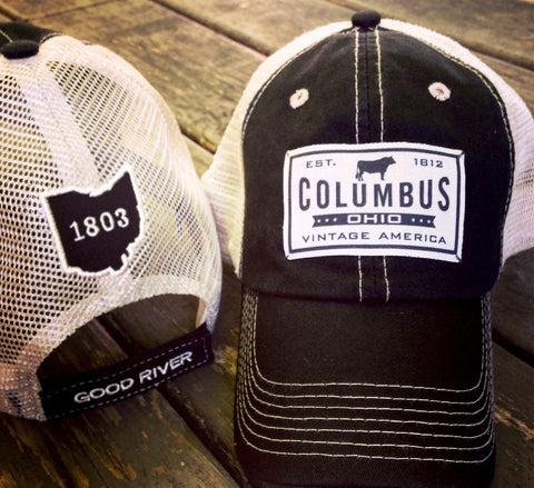 Columbus Cow Trucker Hat