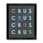 CBUS Diagonal Design  Print