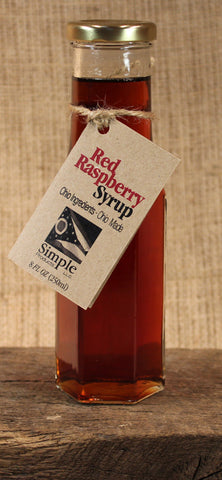 Red Raspberry Syrup (8oz) - Celebrate Local, Shop The Best of Ohio