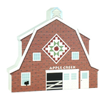 Apple Creek Quilt Barn Wood Shelf Sitter - Celebrate Local, Shop The Best of Ohio