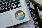 Columbus Color Shift Sticker 3 x 3