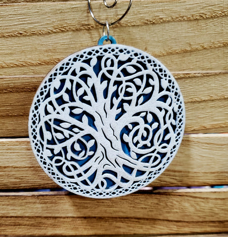 Tree of Life 3 D Multilayer Wood Ornament