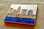 Columbus Skyline Barn Wood Panel