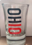 OHIO Decal Shot Glass