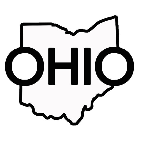 Ohio Black and White Stickers – Celebrate Local, Shop The Best of Ohio