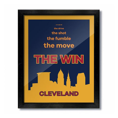 The Win Cleveland Print - Celebrate Local, Shop The Best of Ohio