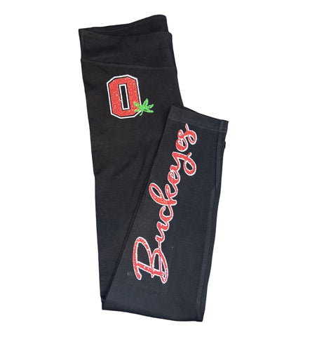 Buckeye Themed Woman Leggings