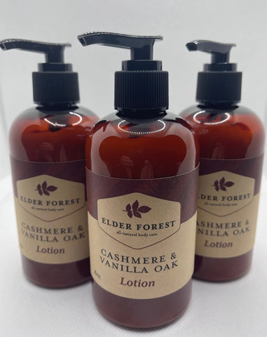 Cashmere and Vanilla Oak Lotion 8oz