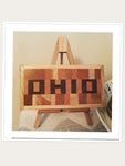 OHIO Wood Inlay Wall Hanging - Celebrate Local, Shop The Best of Ohio