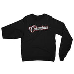 Columbus Ohio Script Outline Crew Neck Sweatshirt - Celebrate Local, Shop The Best of Ohio