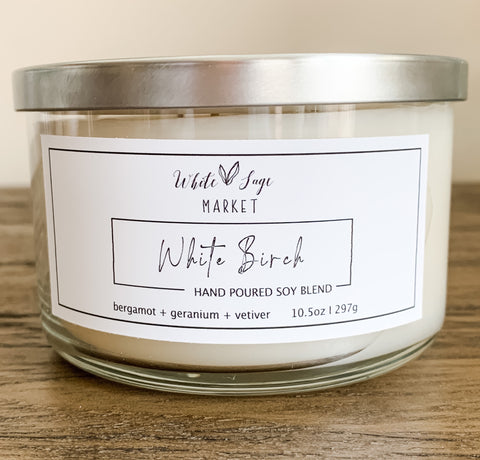 Three Wick Soy Wax Candle