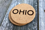 Ohio Cork Coasters (Variety of Images) - Celebrate Local, Shop The Best of Ohio