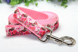 Pink Butterfly Dog Collar