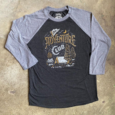 Ohio Adventure Club Campfire Baseball T-Shirt